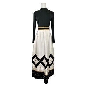 Vintage Kent Originals Ltd. Hollywood Regency Dress Hong Kong